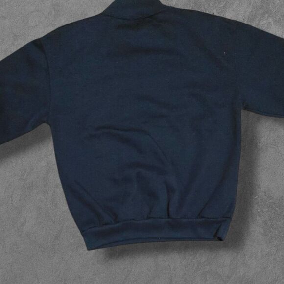 Vintage 90s Geometric Turtleneck Sweatshirt Small - Picture 2 of 6